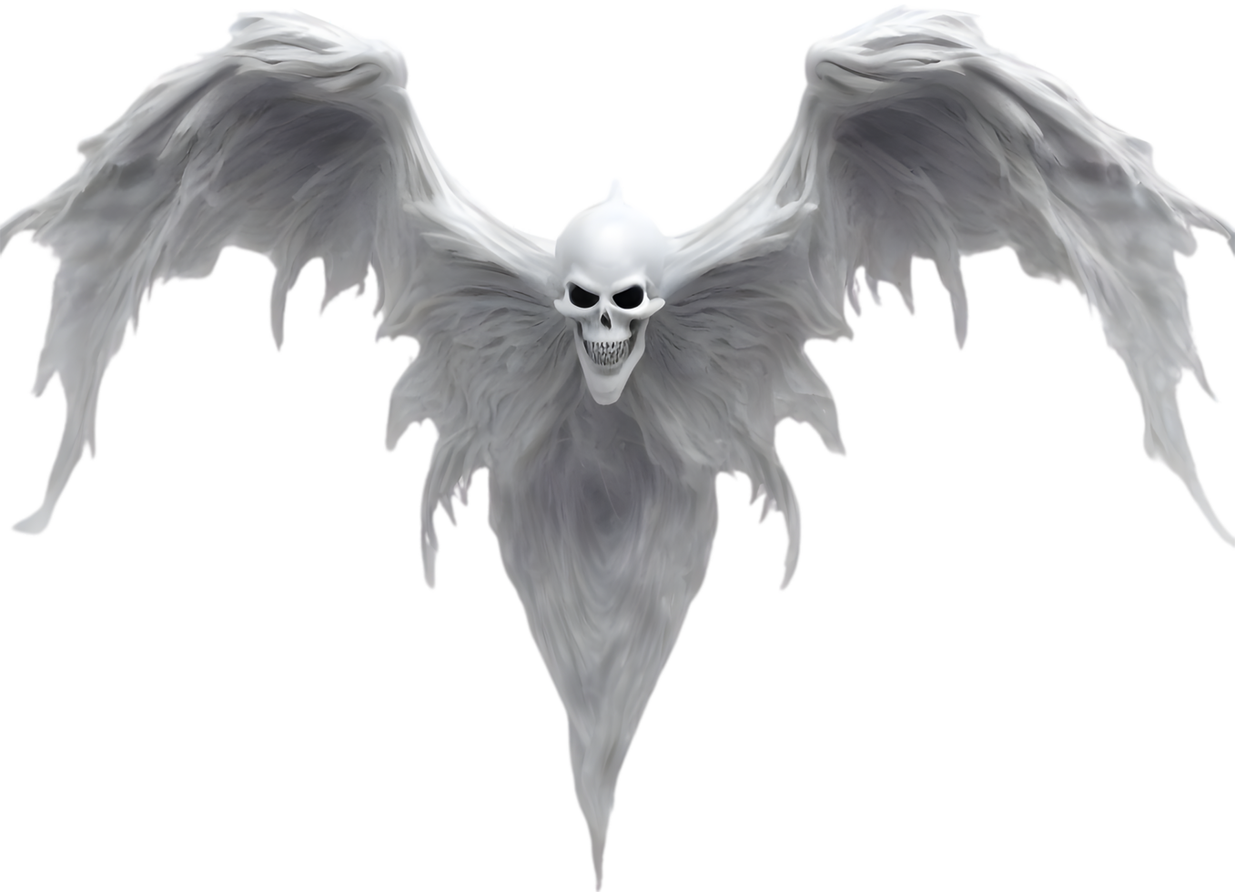AI generated A close-up of a scary demon. Ai-Generated png