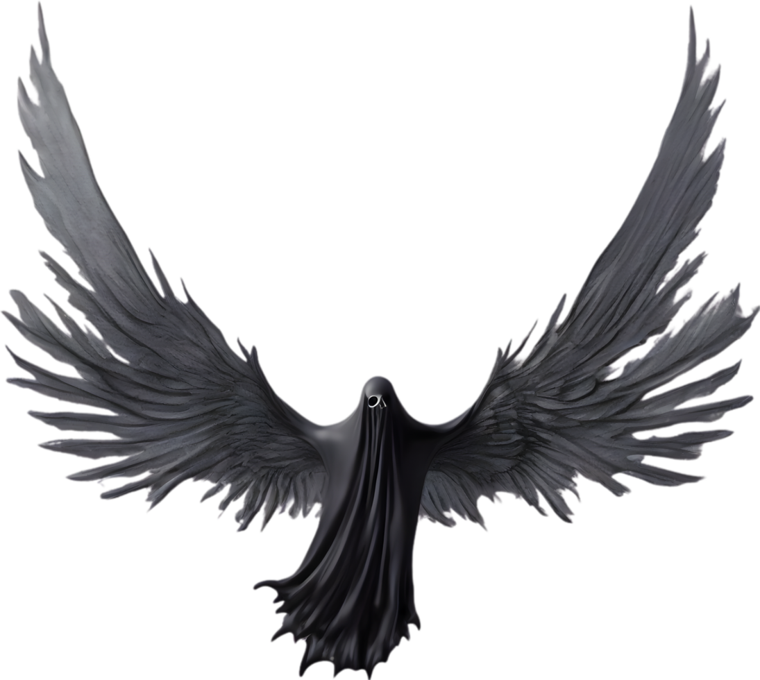 AI generated A close-up of a scary demon. Ai-Generated png