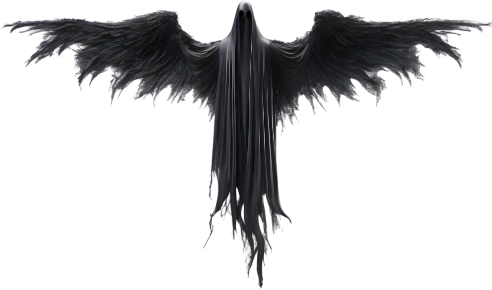 AI generated A close-up of a scary demon. Ai-Generated png