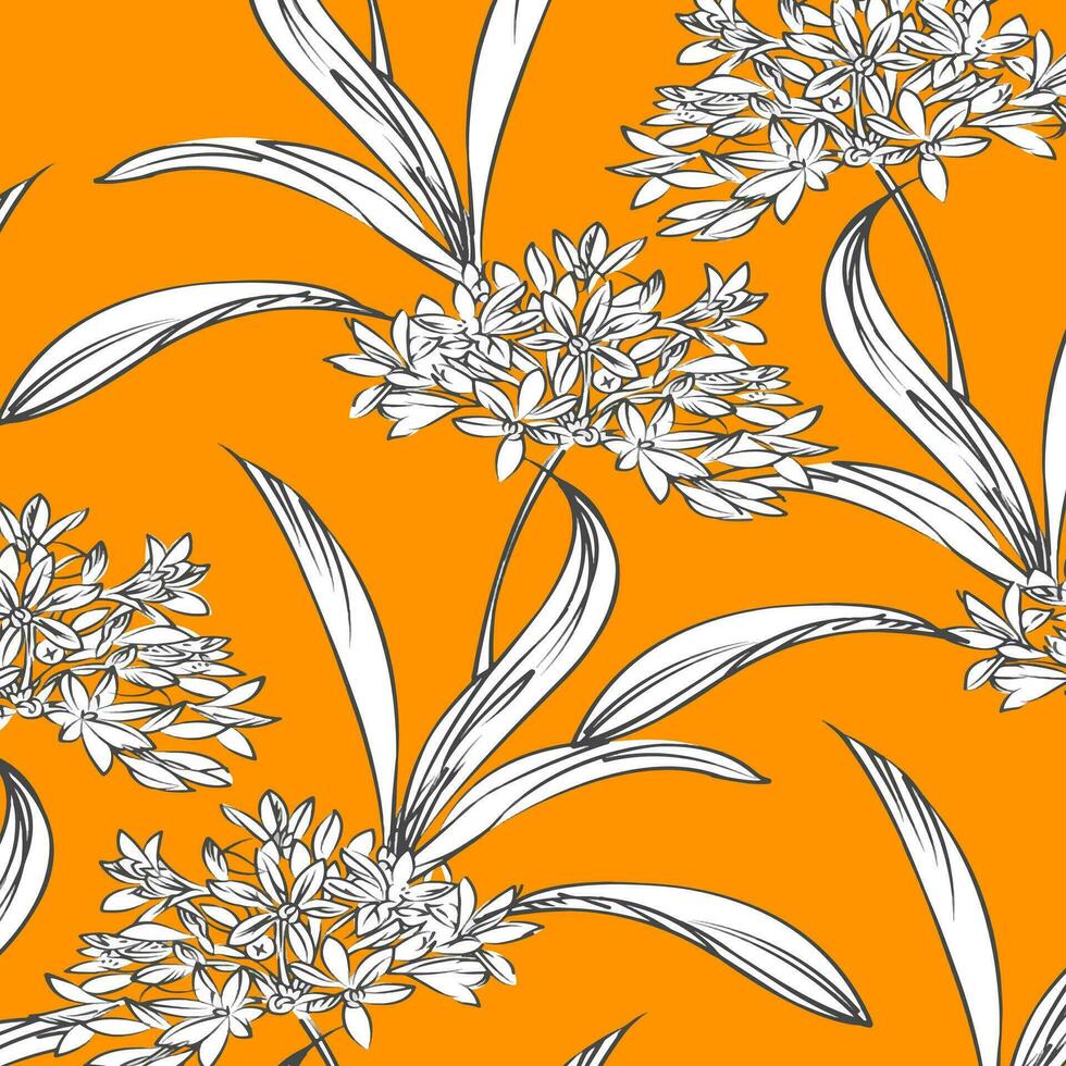 floral, camuflaje, adorno, abstracto modelo adecuado para textil y impresión necesidades vector