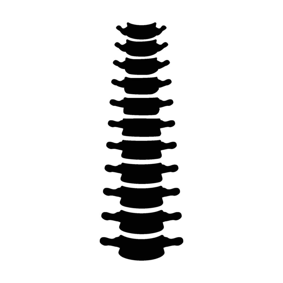 Spine icon vector