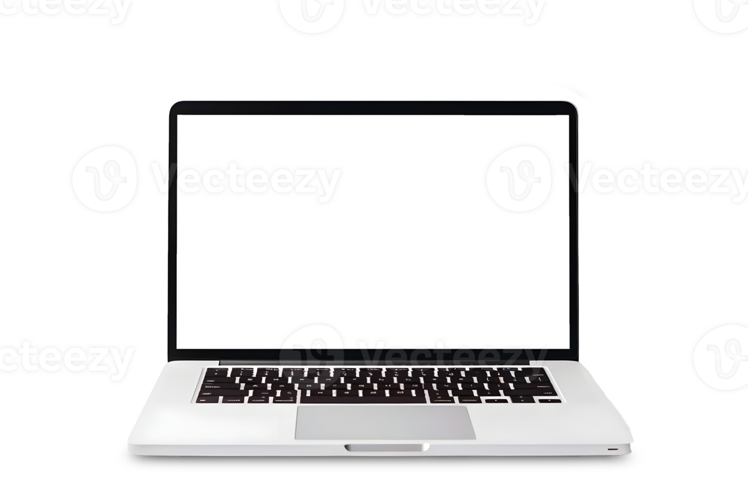 AI generated Laptop isolated on transparent background. png