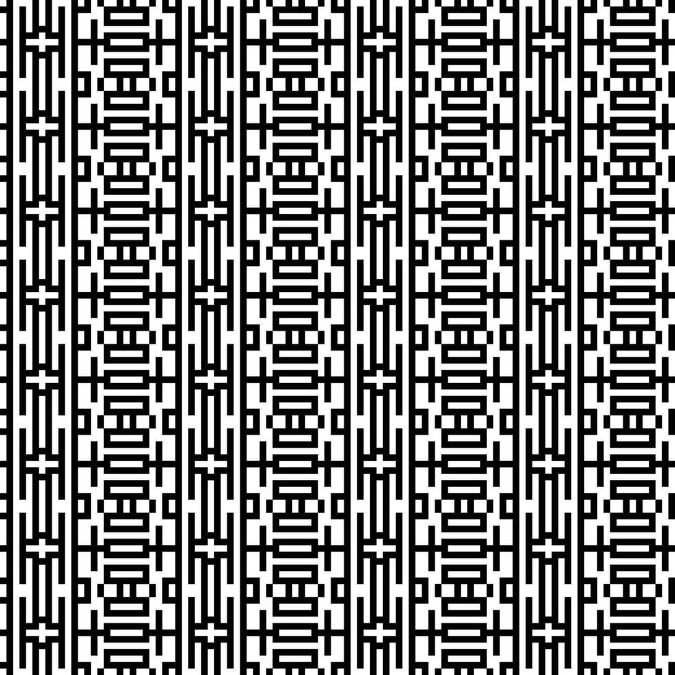 a black and white pixel pattern background vector