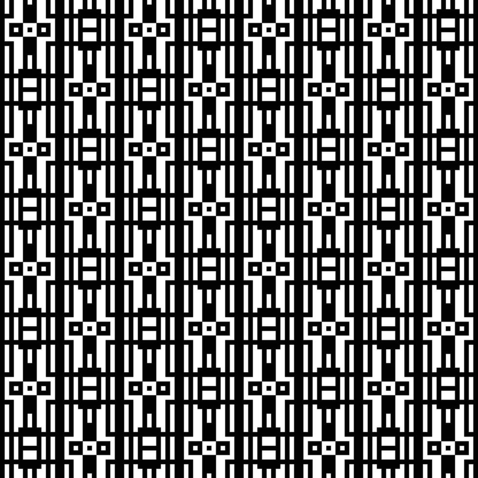 a black and white pixel pattern background vector