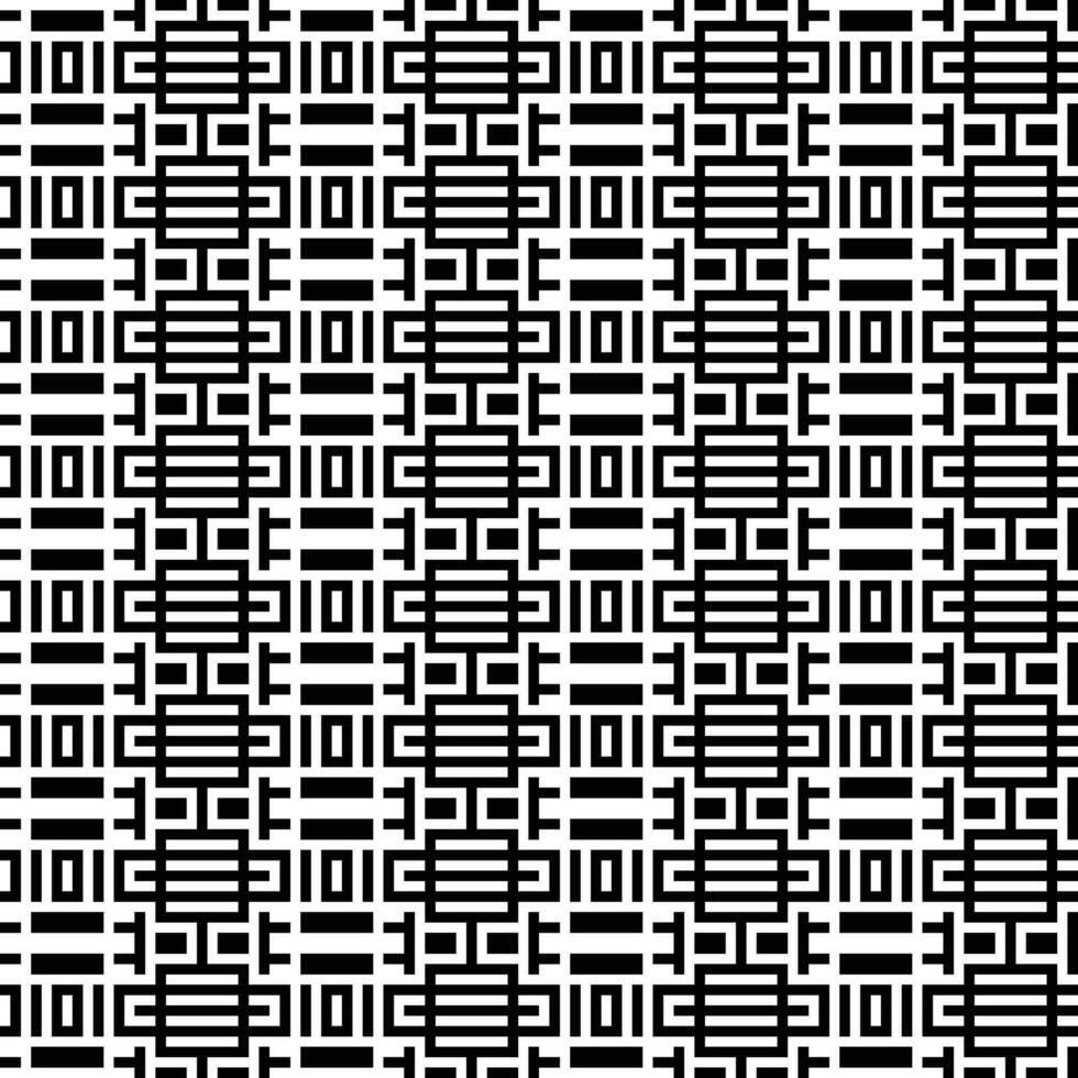 a black and white pixel pattern background vector
