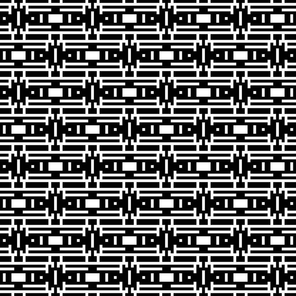 a black and white pixel pattern background vector