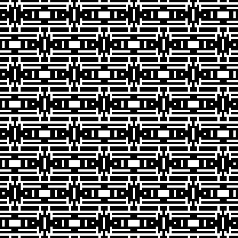 a black and white pixel pattern background vector