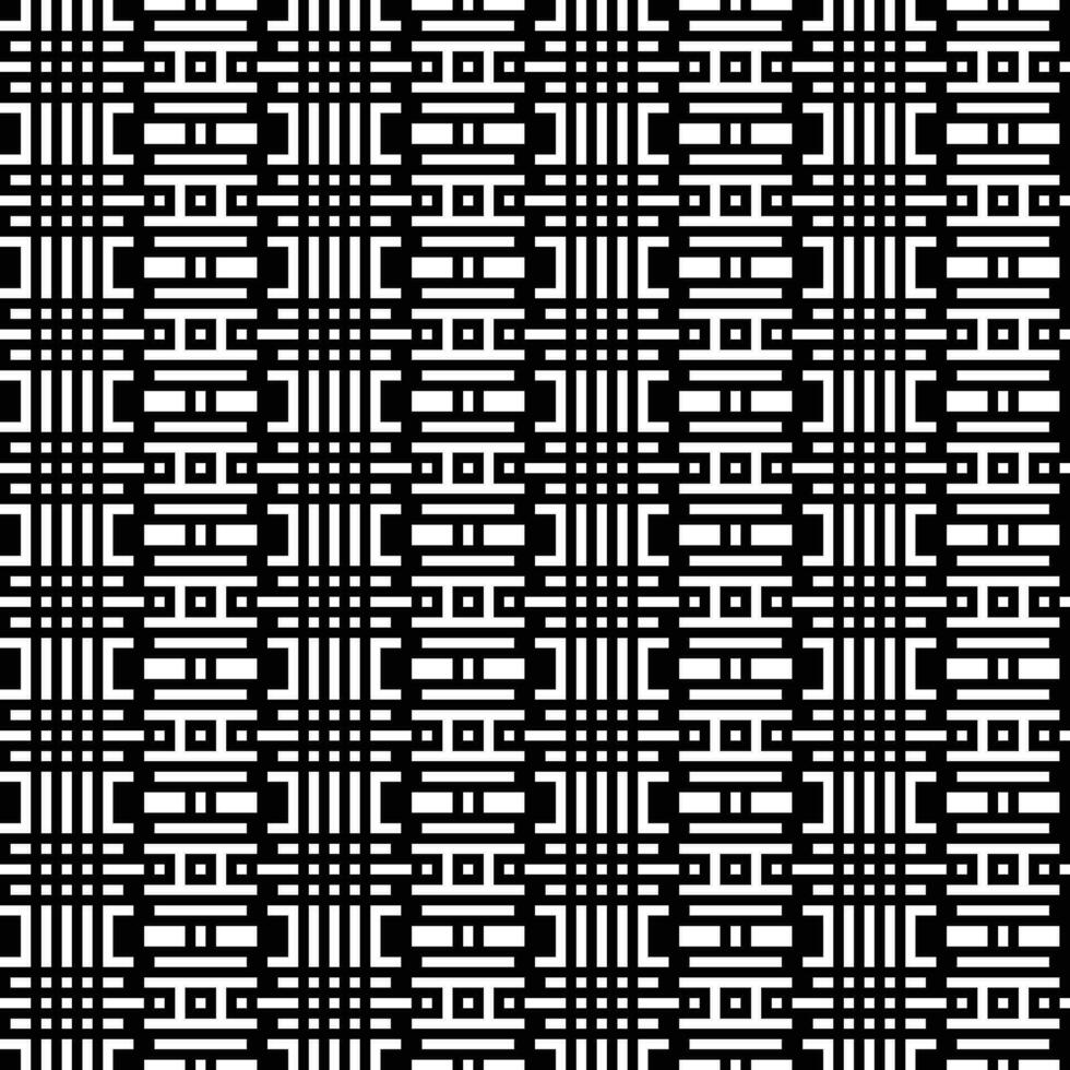 a black and white pixel pattern background vector
