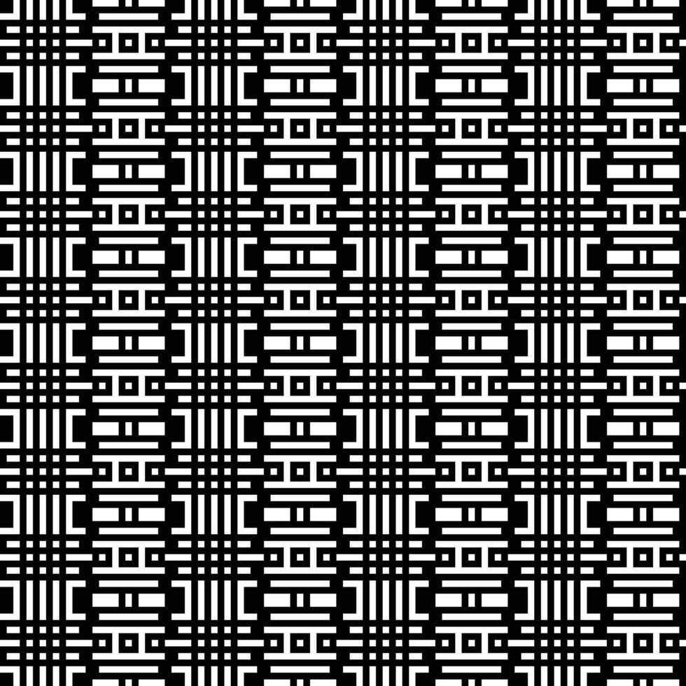 a black and white pixel pattern background vector