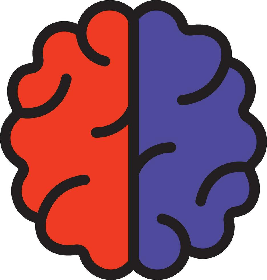 Brain Storm Logo Vector Illustration