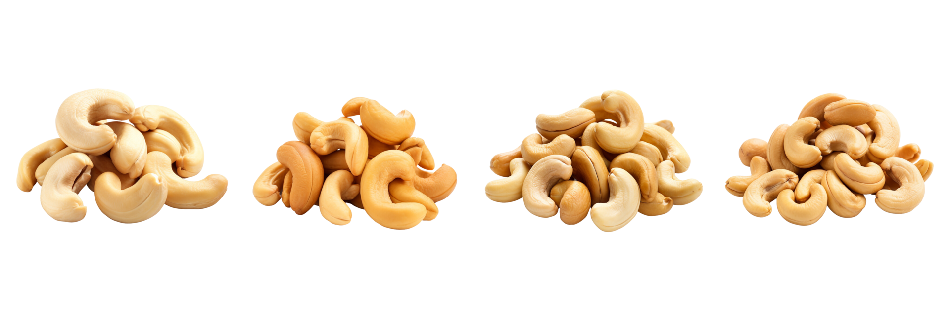 ai generiert Cashew Nüsse png