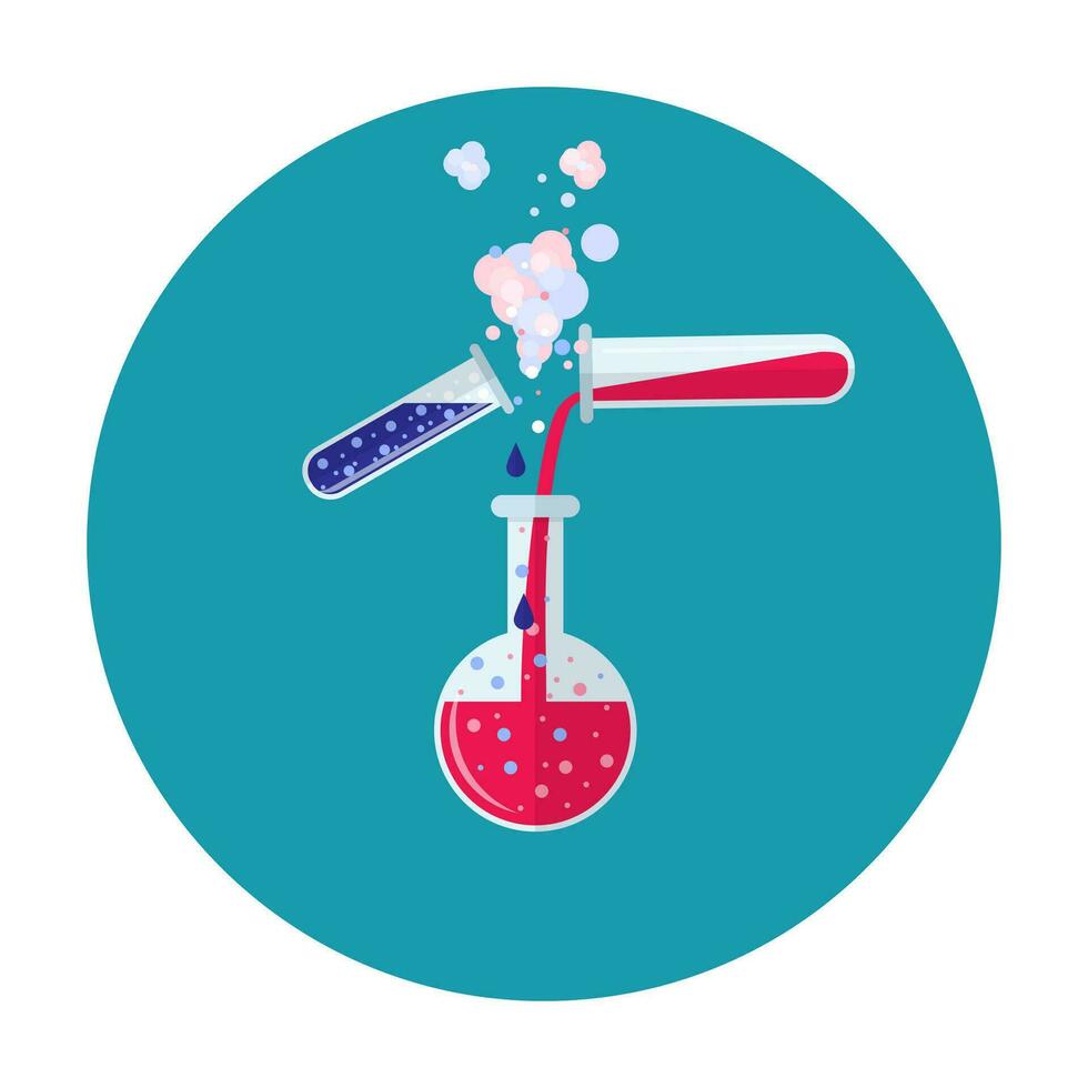 lab tube icon. vector