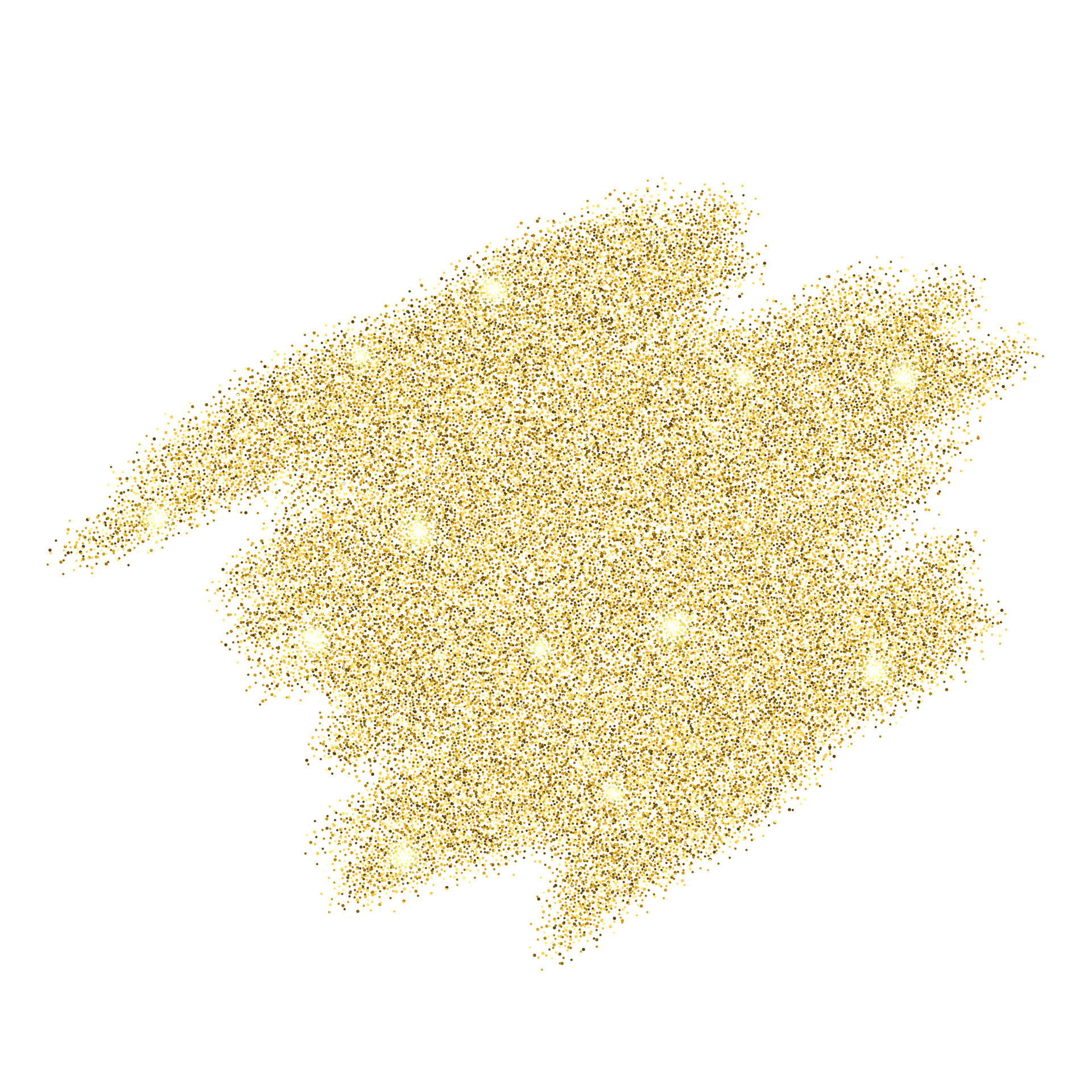 Gold sparkles on white background 35997042 Vector Art at Vecteezy