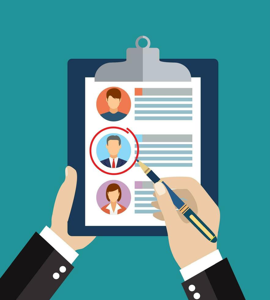 Searching professional staff vector