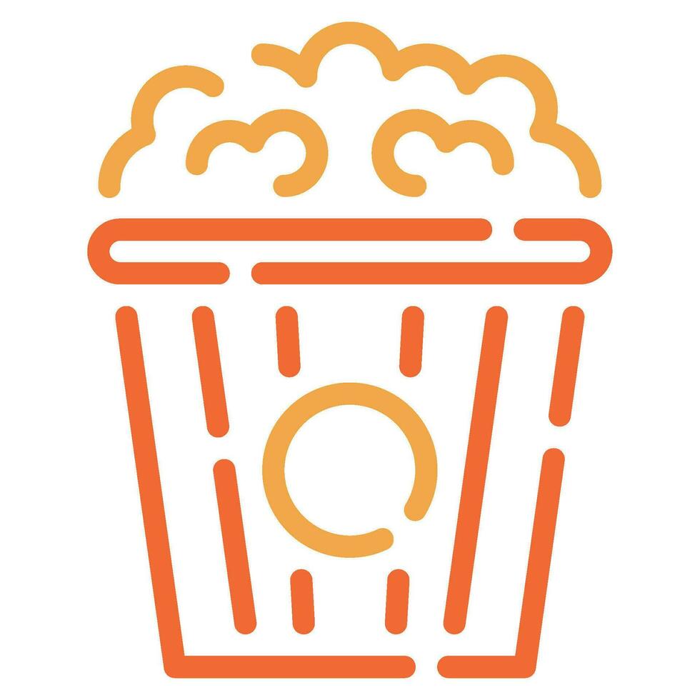 Party Popcorn icon for uiux, web, app, infographic, etc vector