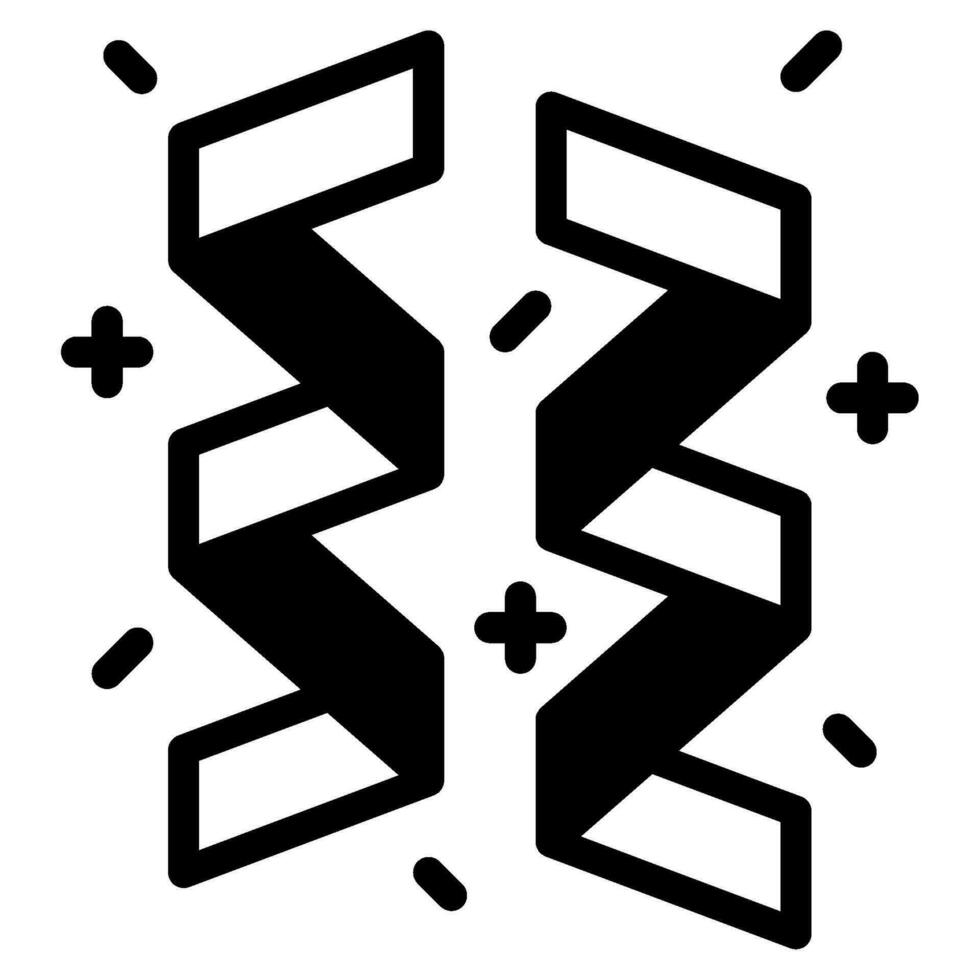 serpentina icono para uiux, web, aplicación, infografía, etc vector