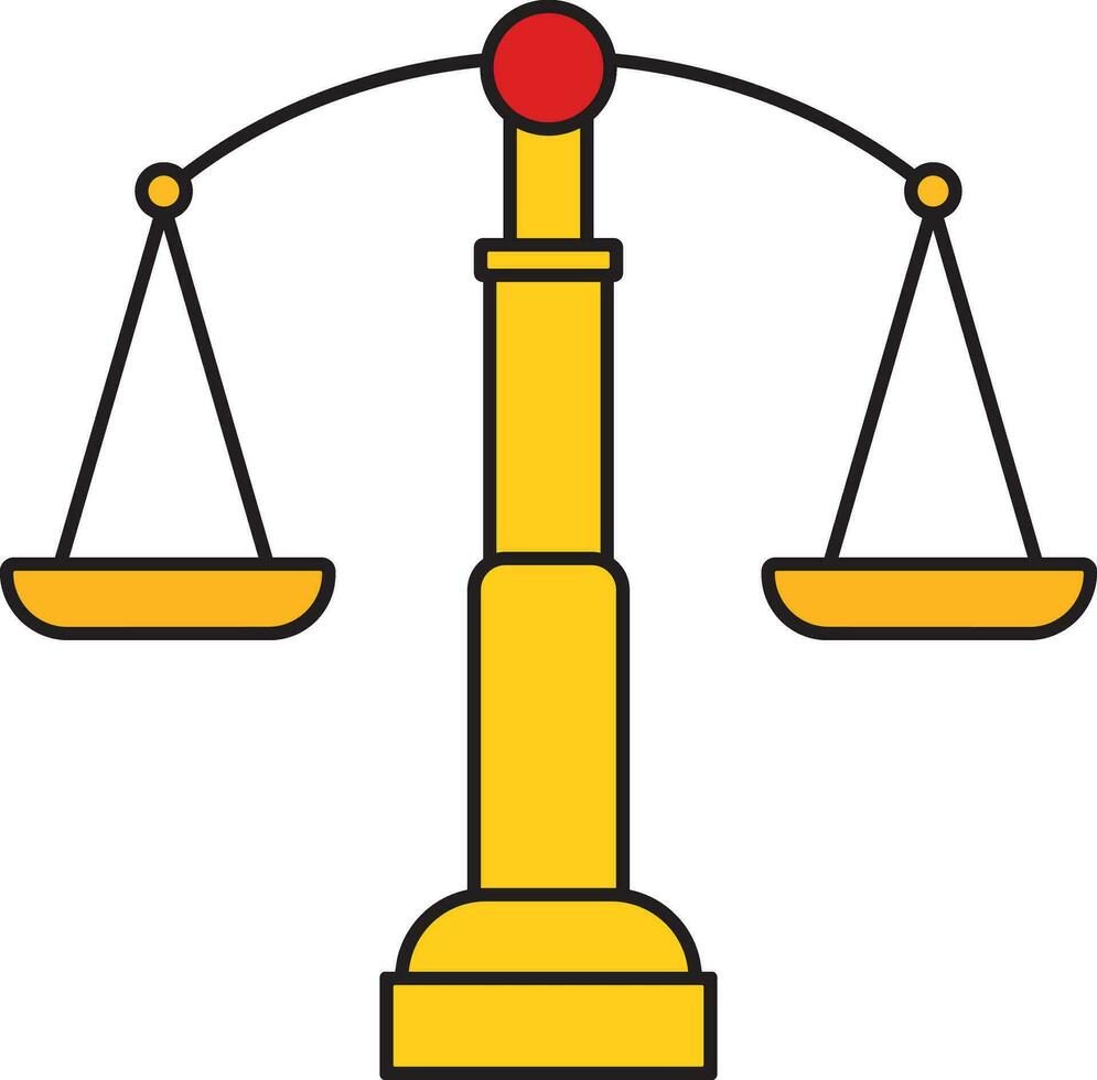 Double Pan Balance Vector Illustration 35997745 Vector Art at Vecteezy