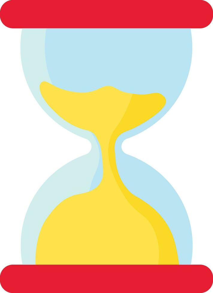 Hourglass Sand Timer Vector Illustration