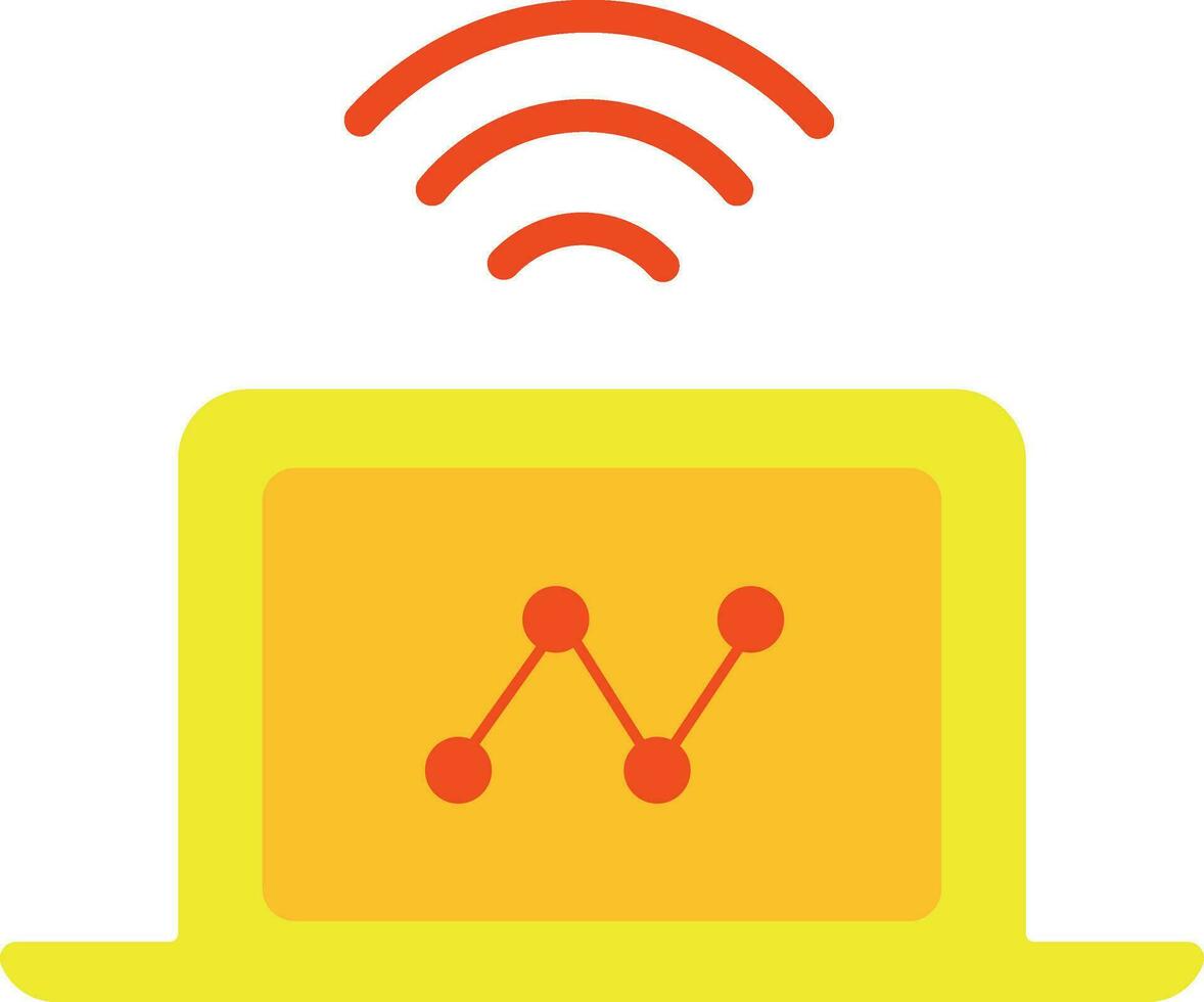 Network And Wifi Vector Illustration