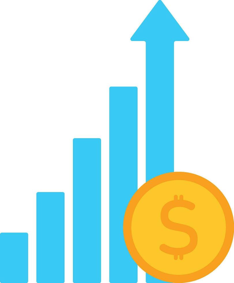 Money Increment and Investment Vector Illustration