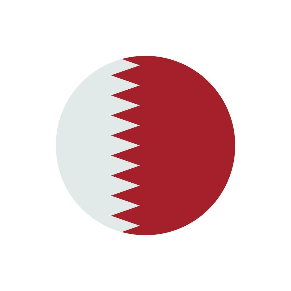 Katar bandera icono vector