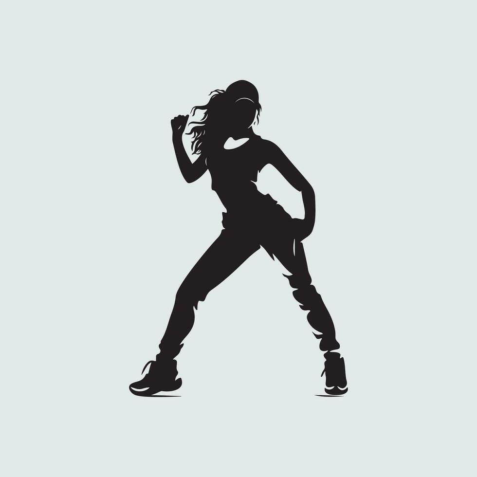 Zumba Silhouette Vector Images