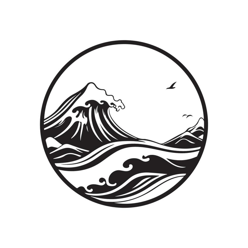 Wave Logo Vector Images