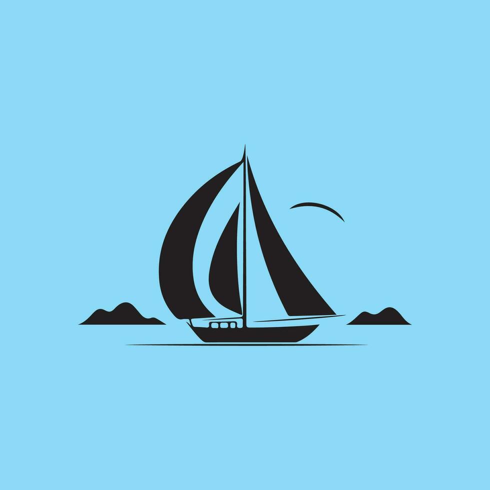 Sailing Ship Logo Vector Images