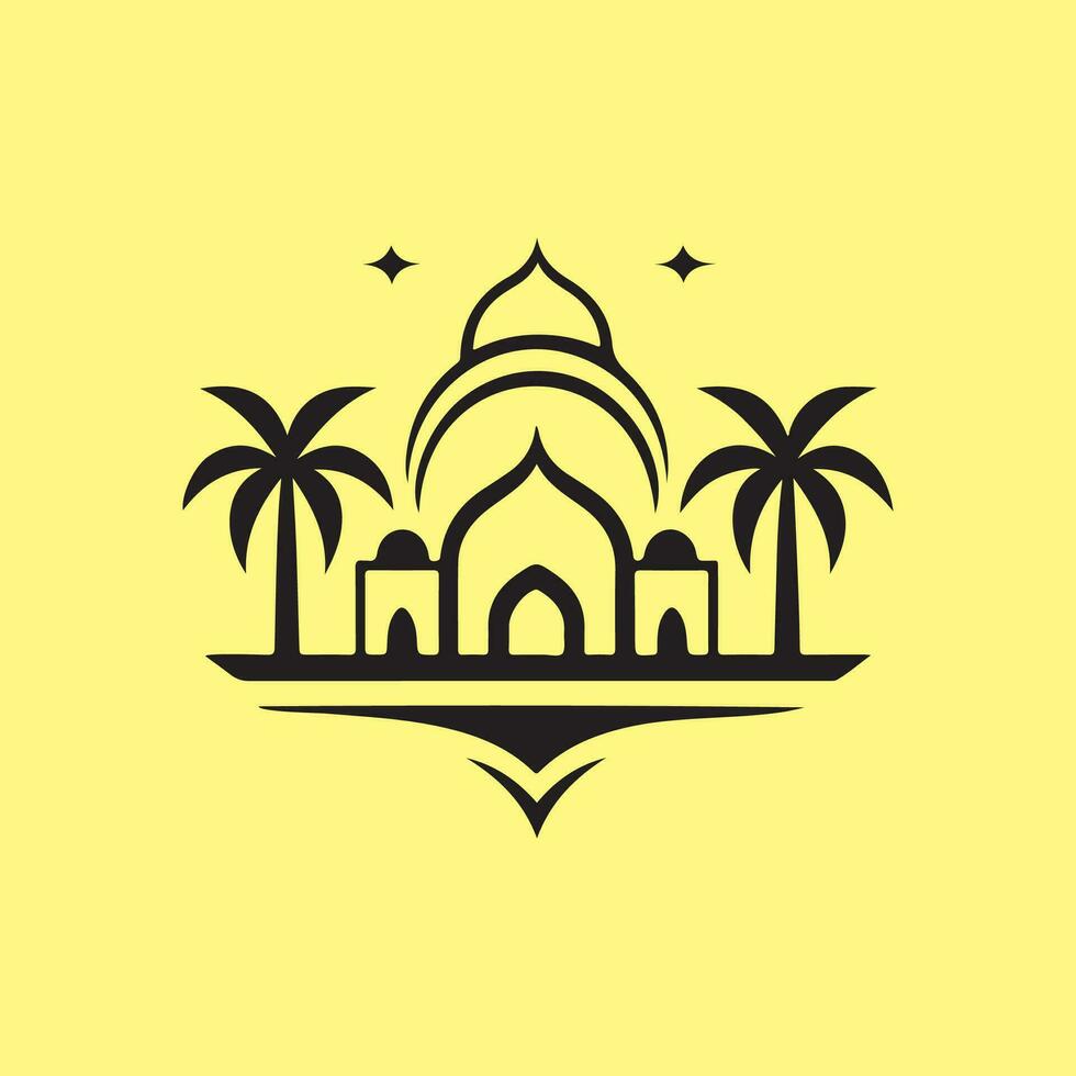 Mosque Logo Images vector