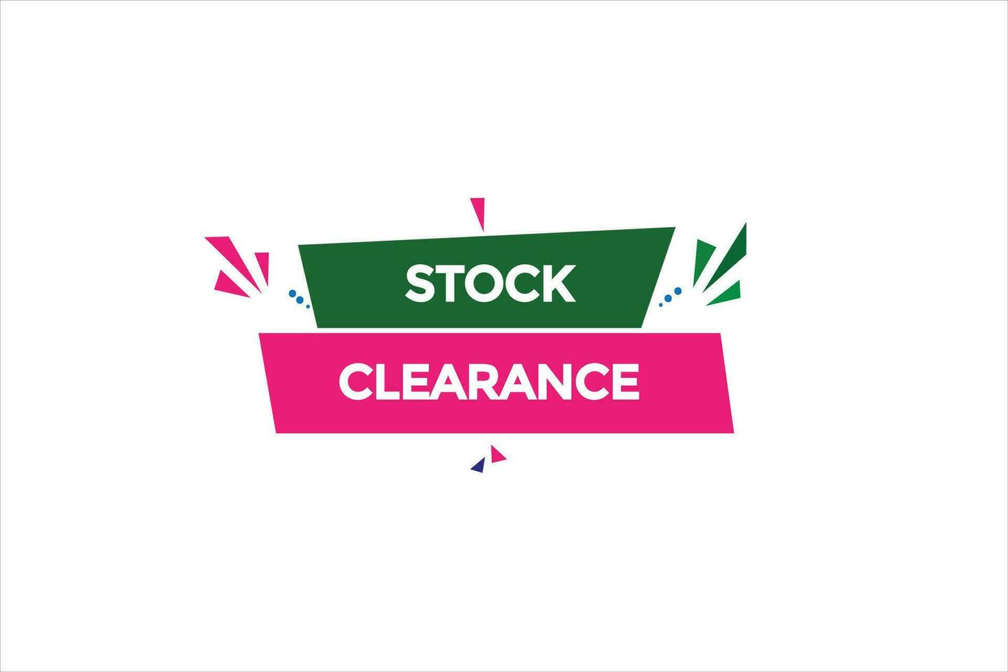 new website, click button stock clearance, level, sign, speech, bubble  banner, vector