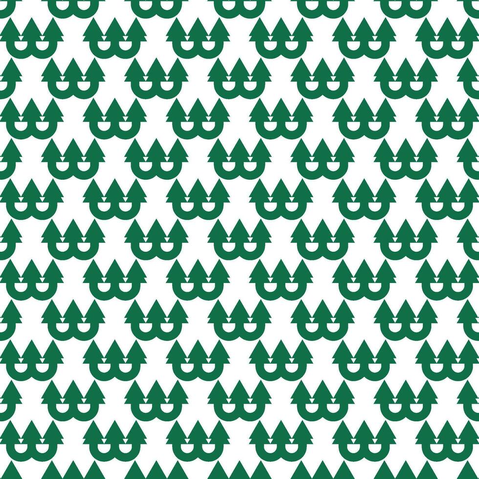 seamless w tree pine pattern vector wallpaper background