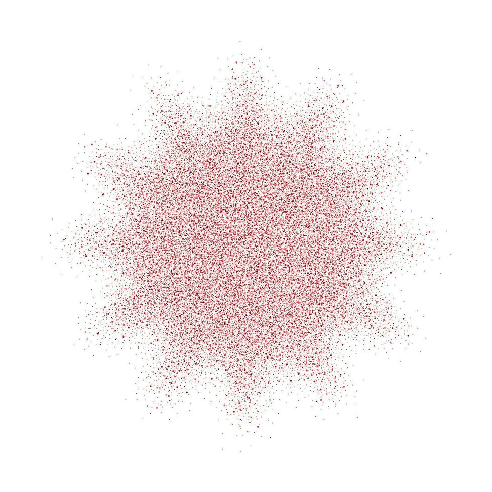 red glitter texture splash on white background vector