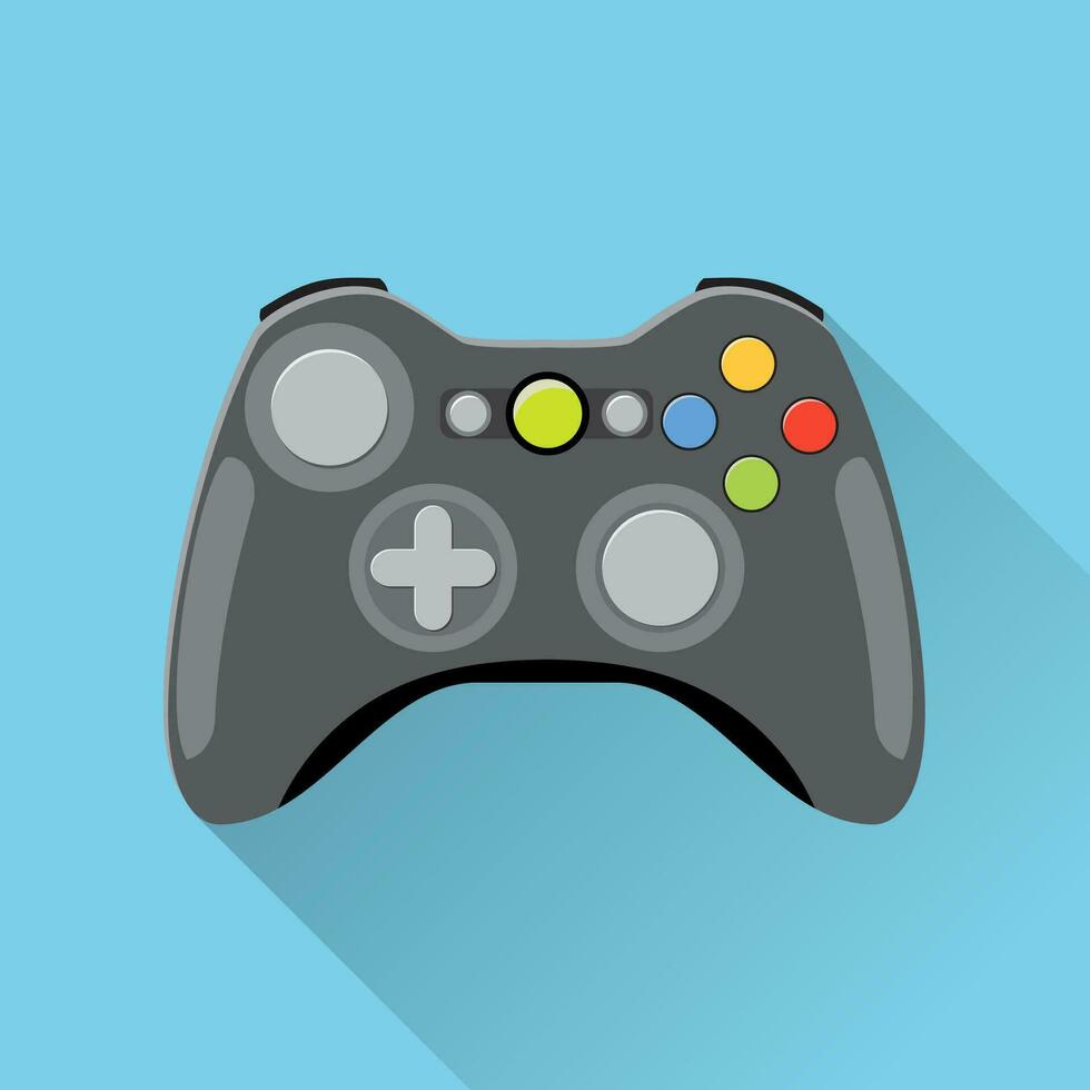 vídeo juego controlador icono. vector