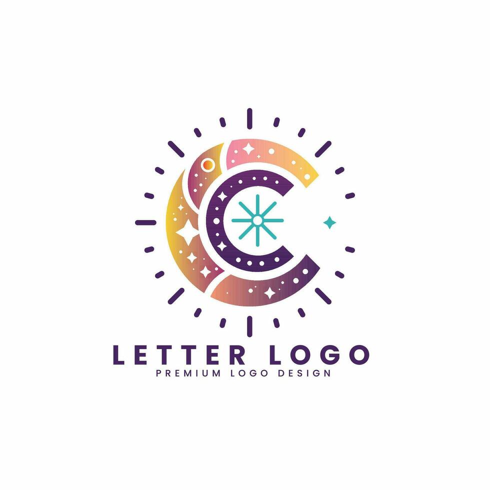 Initial letter c logo design vector template