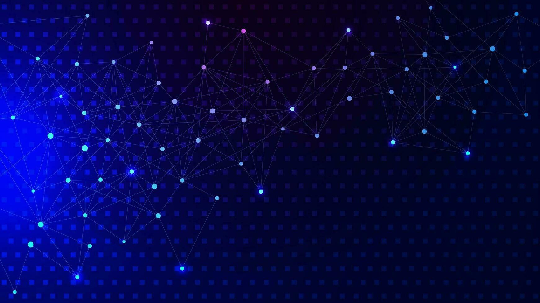 Abstract digital texture with connecting dots and lines. Molecular technology for network, social networking and internet connection concept background. Vector illustration.