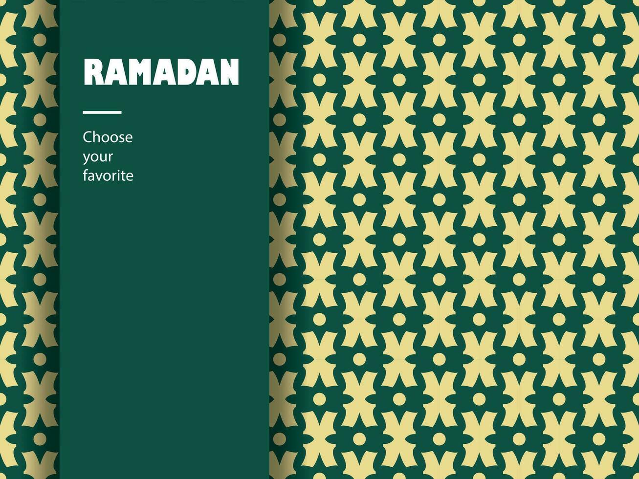 Arabic pattern Islamic Ramadan wallpaper seamless vector background ornamental