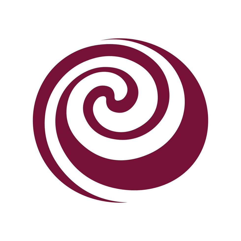 Hurricane logo symbol abstract icon vector illustrationtwist or twister logo template