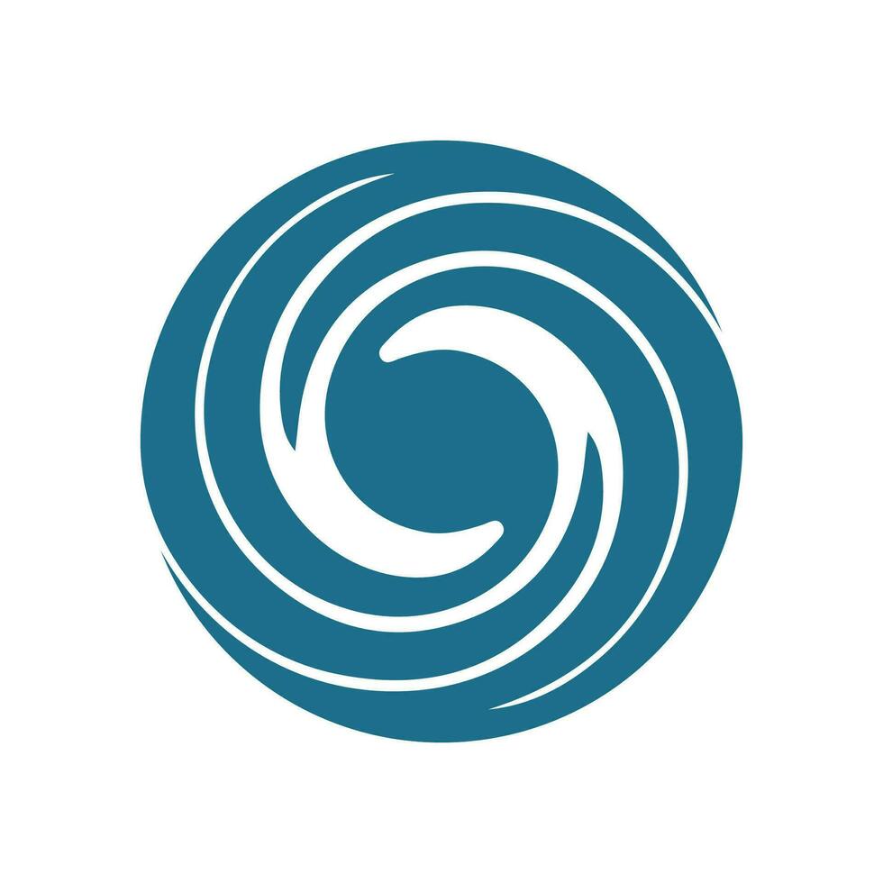 Hurricane logo symbol abstract icon vector illustrationtwist or twister logo template