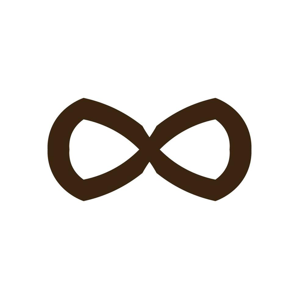 infinito logo y símbolo modelo íconos vector ilustración.