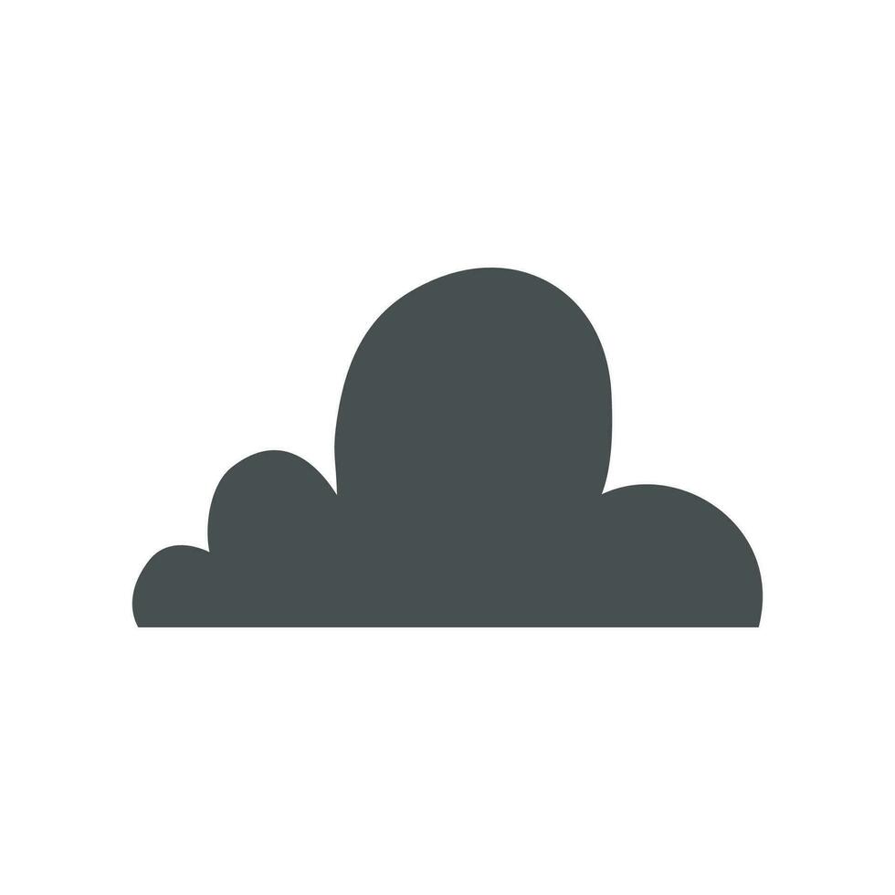 icono de computación en la nube vector