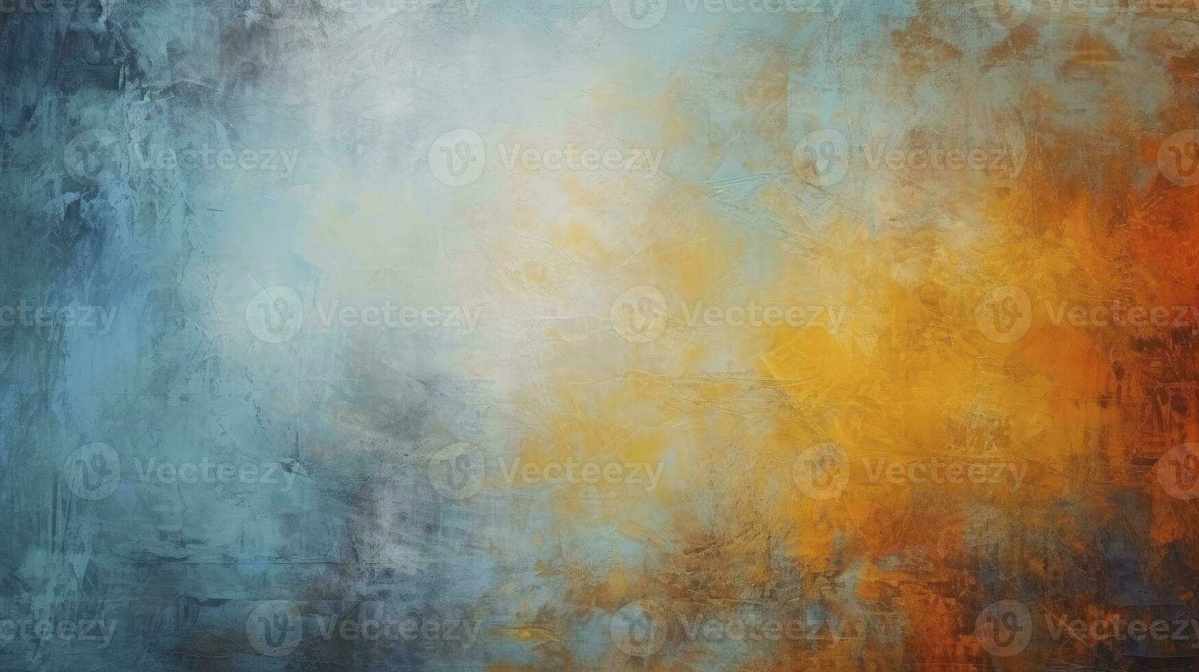 AI generated Modern impressionism technique. Wall poster print template. Abstract painting art. Hand drawn by dry brush of paint background texture. Oil painting style photo