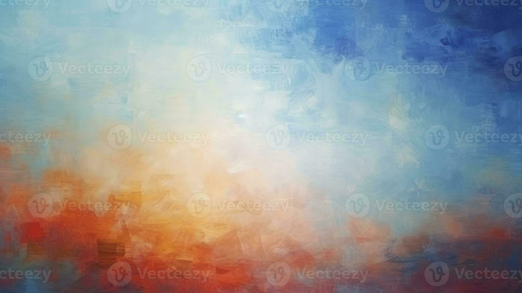 AI generated Modern impressionism technique. Wall poster print template. Abstract painting art. Hand drawn by dry brush of paint background texture. Oil painting style photo