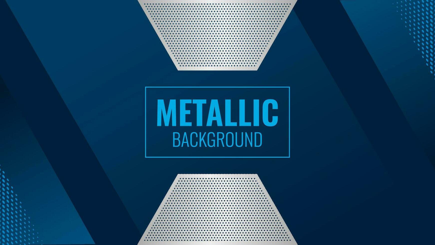 Elegant blue background with metal texture vector illustration. Metallic background. Carbon fiber design. Amazing blue background