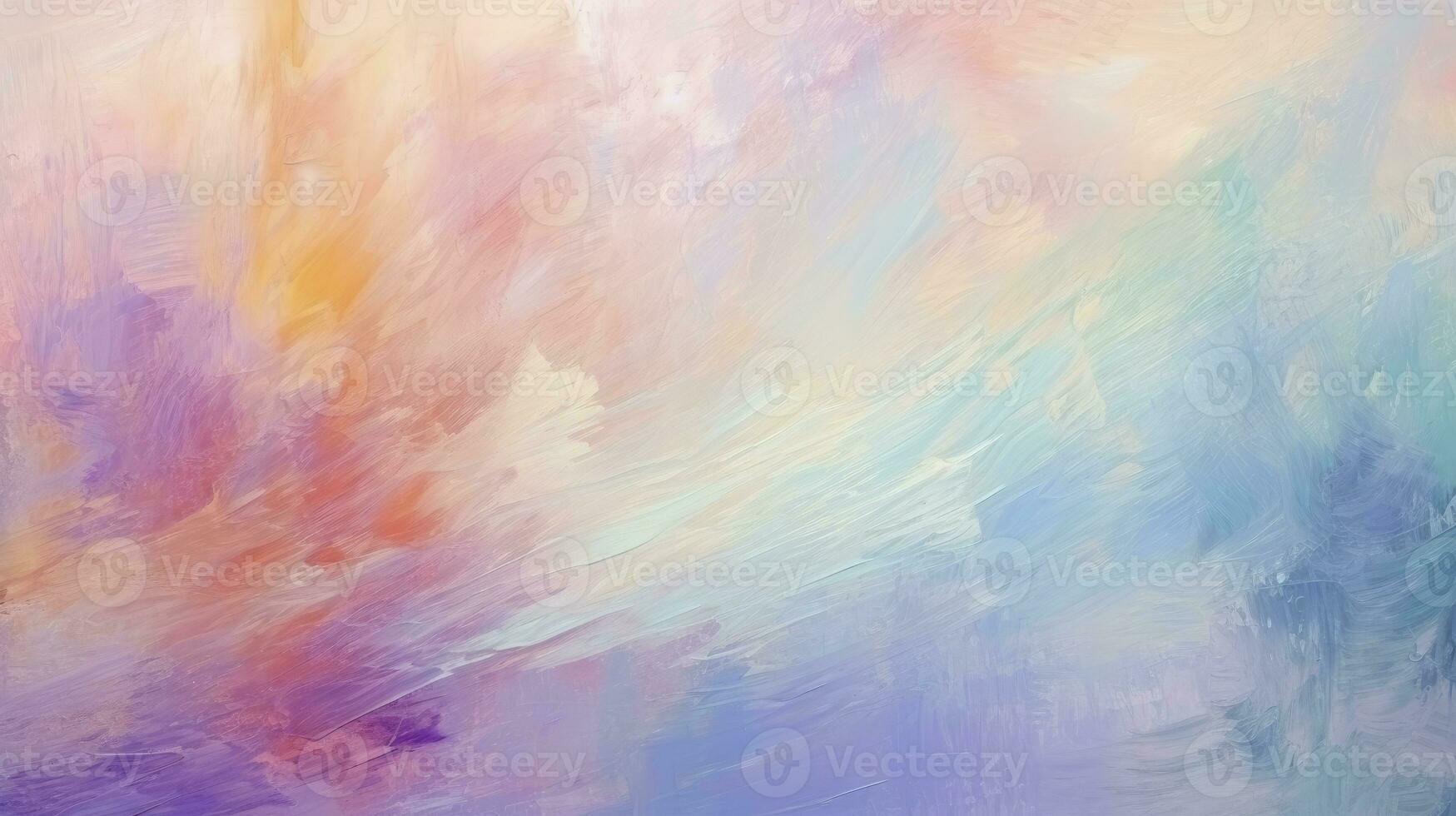 AI generated Modern impressionism technique. Wall poster print template. Abstract painting art. Hand drawn by dry brush of paint background texture. Oil painting style photo