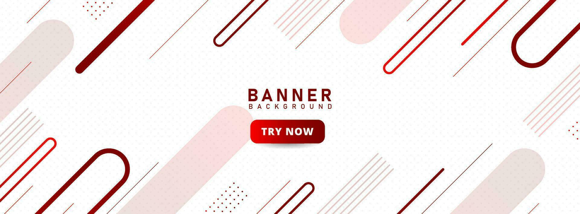 Banner abstract background. Geometric. red. Memphis style vector