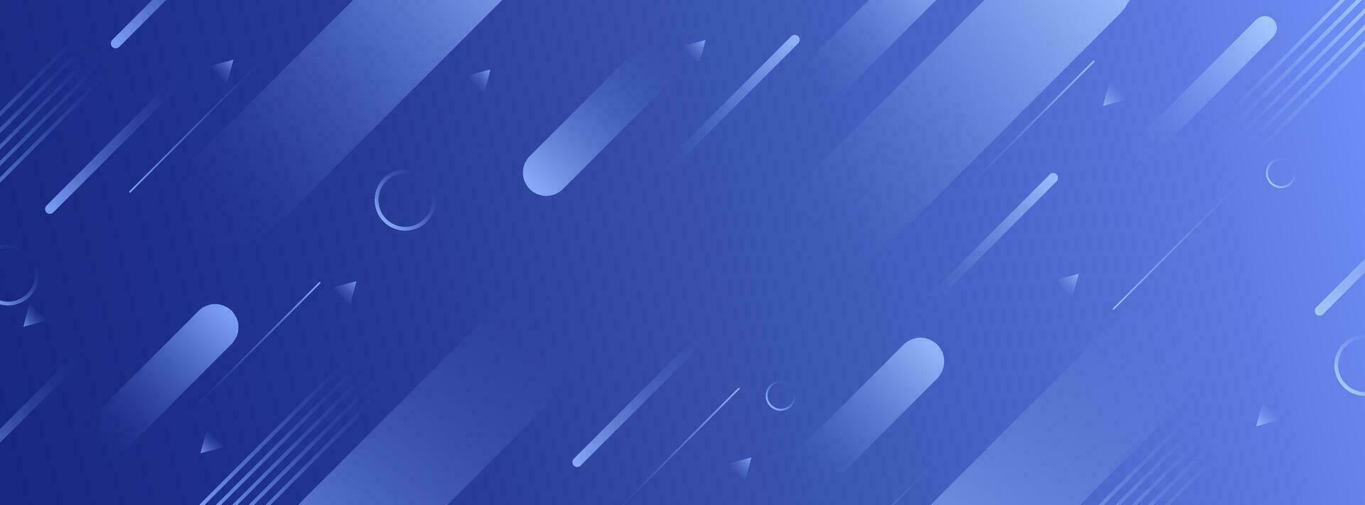 Banner background blue gradation. Pattern. Geometric vector