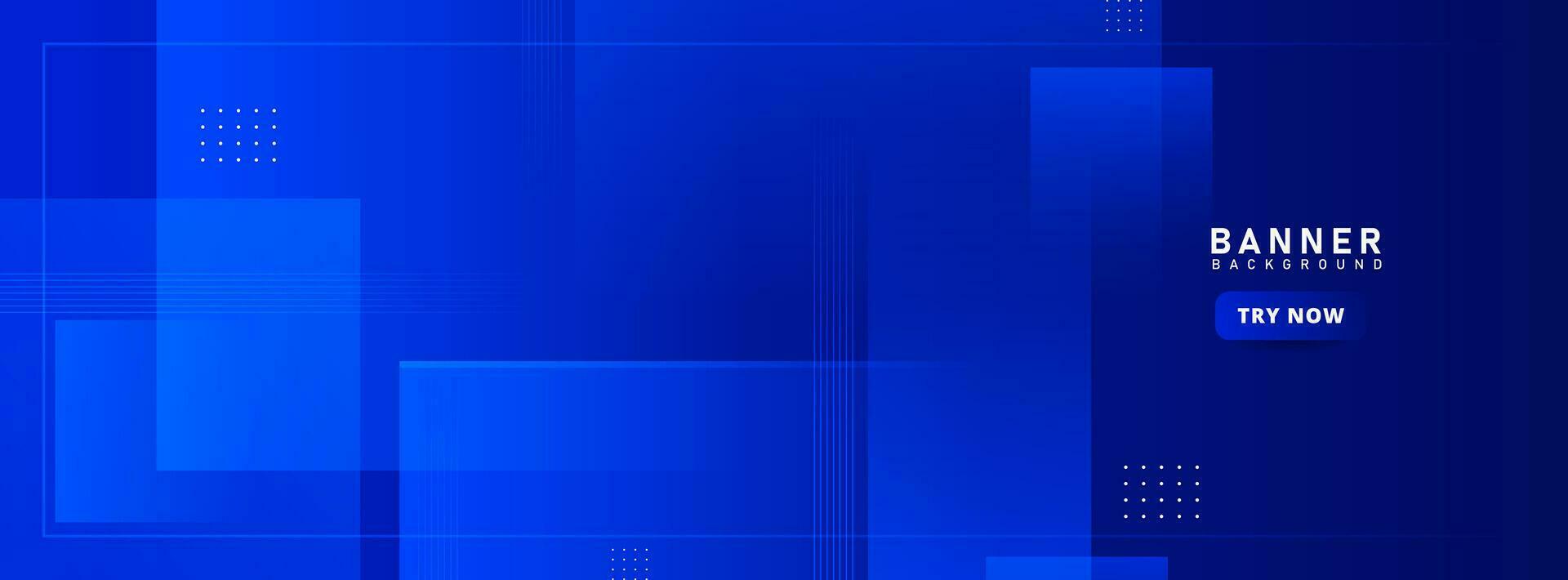 Banner background. Blue gradation. Pattern. Abstract vector