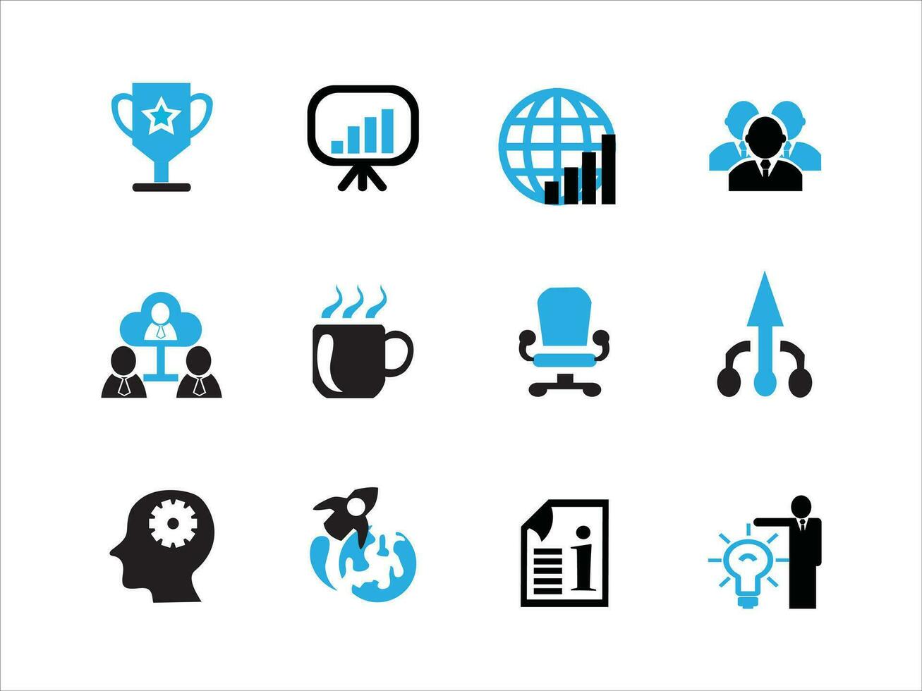 Business icon design finance and team work vector