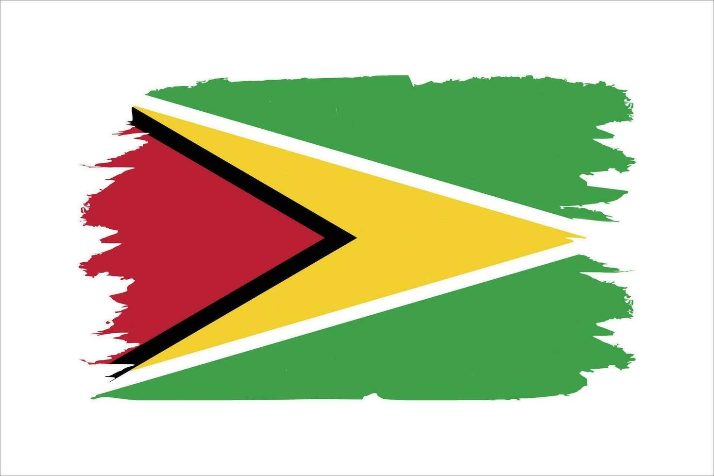 Vector Guyana flag background illustration texture