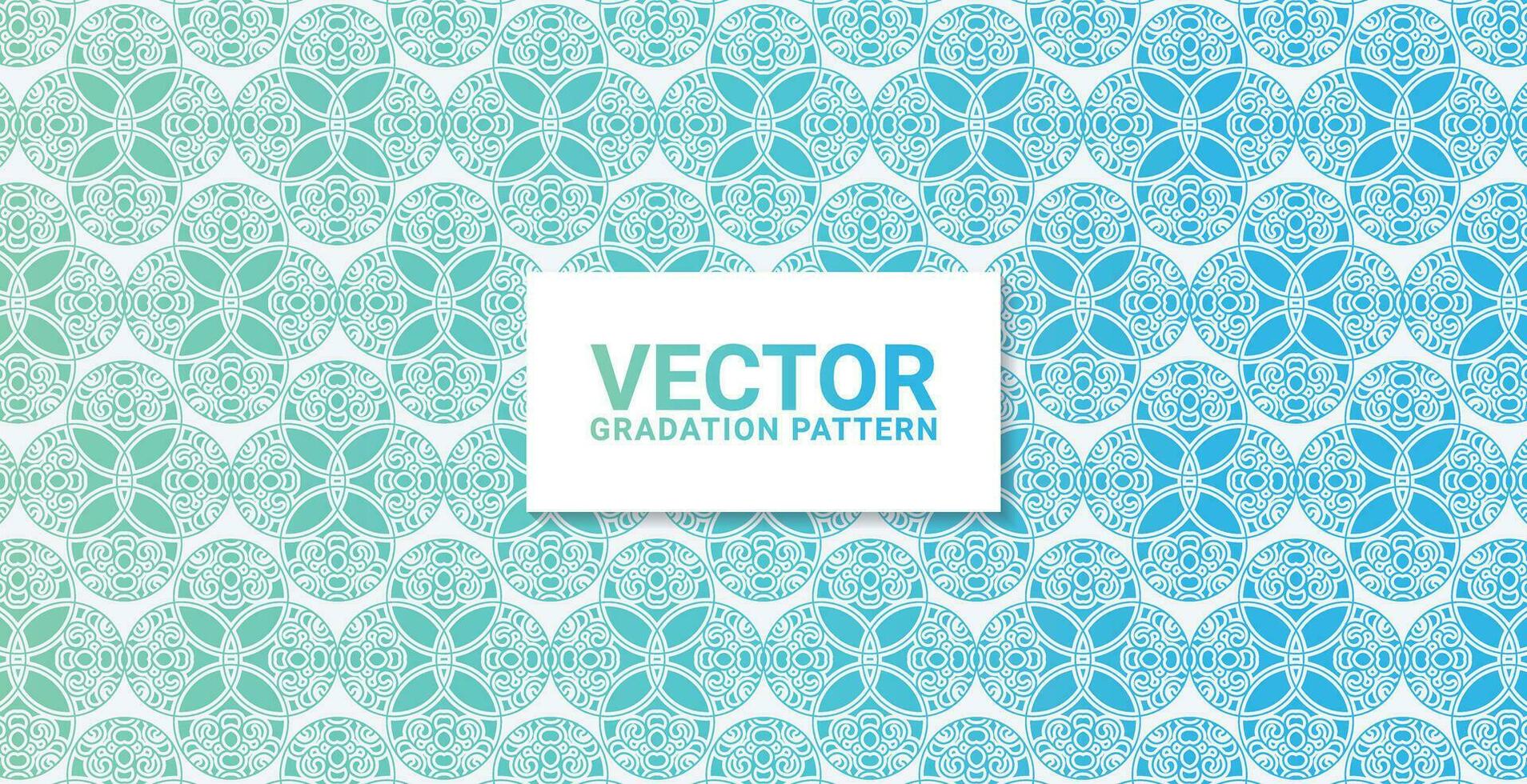 gradation ornament pattern design background vector